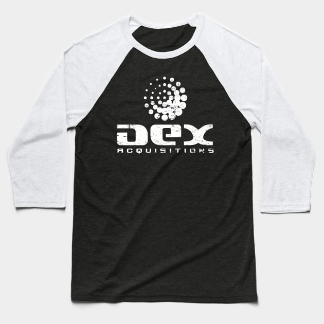 Dex Acquisitions Baseball T-Shirt by MindsparkCreative